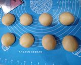 Foto langkah ke 3 dari resep Roti Bentuk Pita Tanpa Telur, 1x proofing.