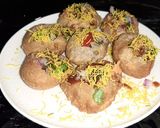सेव पूरी(Sev poori recipe in Hindi) रेसिपी चरण 3 फोटो