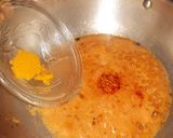 A picture of step 3 of Masala phool gobi.