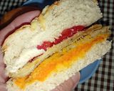 Foto del paso 7 de la receta: Sandwich de milanesa de berenjena en pan de papa con salsa de zanahoria 🍆🥕🍅🥔