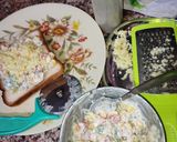 कॉर्न वेज चीज़ सैंडविच (Corn veg cheese sandwich recipe in hindi) रेसिपी चरण 2 फोटो