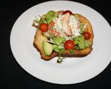 Foto del paso 4 de la receta: COPAS DE TORTILLAS FRITAS CON ENSALADA DE JAIBAS. JON STYLE