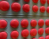 Foto del paso 7 de la receta: Macarons rellenos de frosting de queso de cabra