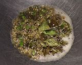 A picture of step 3 of Frozen (stored papaya chutney).