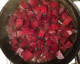 A picture of step 2 of California Farm Glazed Summer Beetroot and Mandarin Dinner Salad.