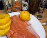 Foto del paso 1 de la receta: Salmón en salsa de piña