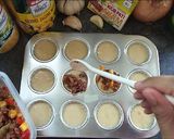 Gambar langkah 3 resipi Pai cheese berinti#KCHUP.