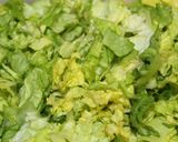 Hình bước làm 2 của món Salade Cá Hồi Xông Khói - Trứng (Món khai vị)