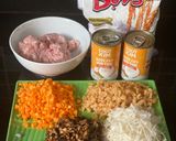 Hình bước làm 2 của món Bánh đúc mặn