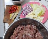 Foto langkah ke 4 dari resep Resep Olahan Daging Kurban: Sapi Lada Hitam 🥩.