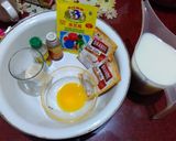 Foto langkah ke 1 dari resep Puding Bunga White Coffee Grande.