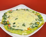 Foto del paso 2 de la receta: Tortilla de Espinaca con Queso