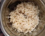 A picture of step 3 of Caramel Payasam in pressure cooker.