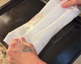 A picture of step 1 of White Fish Papillote with Fish Sauce Gremolata.