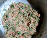 A picture of step 2 of Veg manchurian.