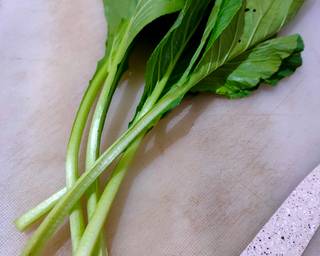 Es cendol sawi hijau 🥬 - Step 1