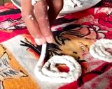 तांदळाची  चकली (tandul chakali recipe in marathi) रेसिपी स्टेप 5 फोटो 