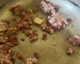 A picture of step 1 of Scrambled Zucchini.