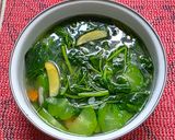 Foto langkah ke 4 dari resep Sayur Bening Bayam dan Labu Siam.