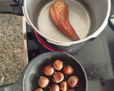 Foto del paso 1 de la receta: Crema de castañas y boniato