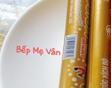 Hình bước làm 1 của món Mì gói xào xúc xích và trứng ốp la