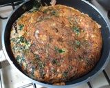 Foto del paso 4 de la receta: Tortilla de hojas de remolachas
