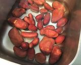 Une image de l'étape 1 de Pommes de terre au lard, poivrons et tomates.