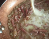 Foto del paso 7 de la receta: Spaghetti con salsa de cebolla y bacon ahumado