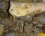 A picture of step 2 of Qorma Pulao.