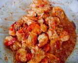Hình bước làm 3 của món Tôm chiên sauce sa tế sò điệp