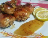 Foto del paso 4 de la receta: Pollo asado con salsa de naranja y miel