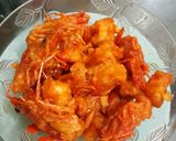 Foto langkah ke 4 dari resep Udang saos asam manis.