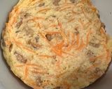 Foto del paso 2 de la receta: CARROT CAKE CON CREMA DE CHOCOLATE y NUECES individual, sin gluten y saludable
