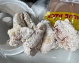 A picture of step 3 of Coptycat Wingstop Lemon Pepper Wings.