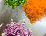 A picture of step 1 of Green Orange quick Pulao.