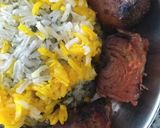 عکس مرحله 4 از دستور سبزی پلو ماهی
