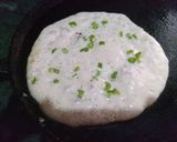 A picture of step 3 of Bajra,Jowar,Sama mix uttapam.