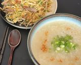 A picture of step 12 of Vietnamese Spicy Chicken Salad with Ginger Dressing and Congee.