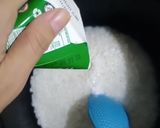 Foto langkah ke 2 dari resep Ketan mangga kuah santan.