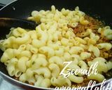 A picture of step 3 of Qeema Macaroni or Mutton Mince Macaroni.