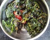 মেথি শাক ভাজা (methi saag bhaja recipe in bengali) রেসিপি ধাপ - 2 ছবি