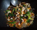 Foto langkah ke 9 dari resep 91. SAWI PAGODA MASAK KUAH TAHU SAUS TIRAM.