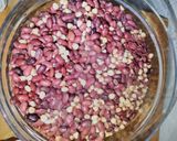 A picture of step 1 of Githeri mix#mystaplefoodcontest.