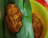Gambar langkah 3 resipi Pepes Ayam Mee Segera.