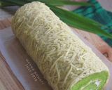 Foto langkah ke 9 dari resep Bolu Gulung Pandan Keju Ekonomis.