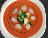 Foto del paso 3 de la receta: Salmorejo con crudité de verduras