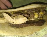 Foto del paso 4 de la receta: Fajitas de Hígado, Choclo, Pollo y carne picada