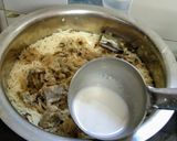 மணமணக்கும் மட்டன் வெள்ளை பிரியாணி(FlavourfulMuttonWhiteBiriyani) ரெசிபி ஸ்டேப் 11 புகைப்படம்