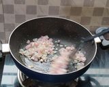 A picture of step 4 of Veg fried rice.