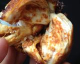A picture of step 2 of Al baik chicken.